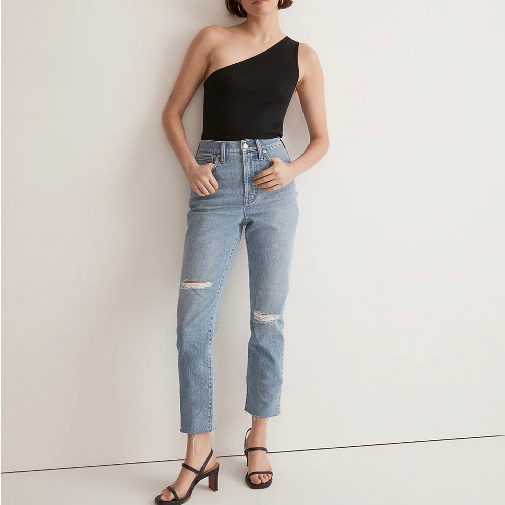 Madewell The Perfect Vintage Jean Ripped Edition